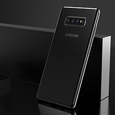 Samsung Galaxy S10 Plus用極薄ソフトケース シリコンケース 耐衝撃 全面保護 クリア透明 H05 サムスン クリア