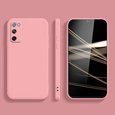 Samsung Galaxy S20 5G用360度 フルカバー極薄ソフトケース シリコンケース 耐衝撃 全面保護 バンパー YK2 サムスン ピンク