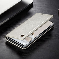 Samsung Galaxy S20用手帳型 レザーケース スタンド カバー C02S サムスン ホワイト