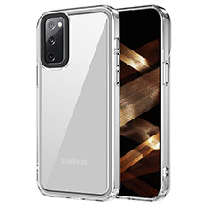 Samsung Galaxy S20 FE 4G用ハイブリットバンパーケース クリア透明 プラスチック カバー AC1 サムスン クリア