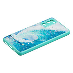 Samsung Galaxy S20 FE 5G用シリコンケース ソフトタッチラバー バタフライ パターン カバー Y01X サムスン グリーン