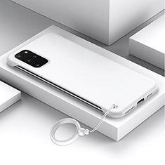 Samsung Galaxy S20 Plus 5G用ハードケース プラスチック 質感もマット カバー JS1 サムスン ホワイト