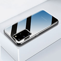 Samsung Galaxy S20 Plus 5G用極薄ソフトケース シリコンケース 耐衝撃 全面保護 クリア透明 T06 サムスン クリア