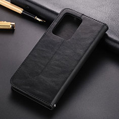 Samsung Galaxy S20 Plus 5G用手帳型 レザーケース スタンド カバー T03 サムスン ブラック