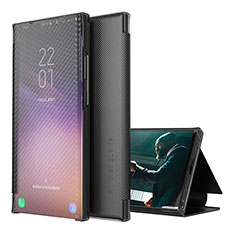 Samsung Galaxy S20 Plus用手帳型 レザーケース スタンド カバー ZL1 サムスン ブラック