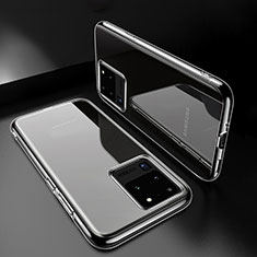 Samsung Galaxy S20 Ultra用極薄ソフトケース シリコンケース 耐衝撃 全面保護 クリア透明 T07 サムスン クリア