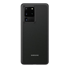 Samsung Galaxy S20 Ultra用極薄ケース クリア透明 プラスチック 質感もマットH01 サムスン グレー