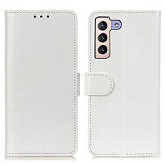 Samsung Galaxy S21 5G用手帳型 レザーケース スタンド カバー M07L サムスン ホワイト