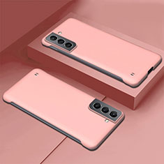 Samsung Galaxy S21 5G用ハードケース プラスチック 質感もマット カバー M03 サムスン ピンク