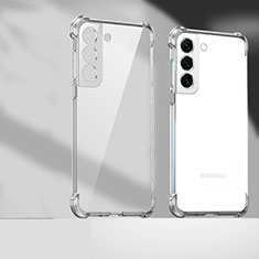 Samsung Galaxy S21 5G用極薄ソフトケース シリコンケース 耐衝撃 全面保護 クリア透明 H05 サムスン クリア