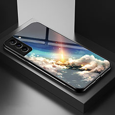 Samsung Galaxy S21 FE 5G用ハイブリットバンパーケース プラスチック 星空 鏡面 カバー S01 サムスン マルチカラー
