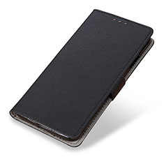 Samsung Galaxy S21 FE 5G用手帳型 レザーケース スタンド カバー M21L サムスン ブラック