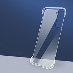 Samsung Galaxy S21 FE 5G用ハードケース プラスチック 質感もマット カバー M04 サムスン クリア