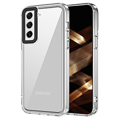Samsung Galaxy S21 FE 5G用ハイブリットバンパーケース クリア透明 プラスチック カバー AC1 サムスン クリア