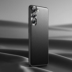 Samsung Galaxy S21 Plus 5G用ケース 高級感 手触り良いレザー柄 C07 サムスン ブラック