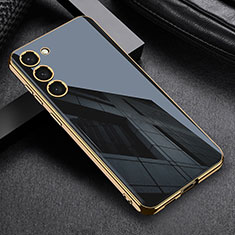 Samsung Galaxy S21 Plus 5G用極薄ソフトケース シリコンケース 耐衝撃 全面保護 AC1 サムスン ブラック