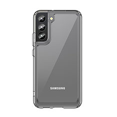 Samsung Galaxy S22 5G用ハイブリットバンパーケース クリア透明 プラスチック カバー M03 サムスン クリア