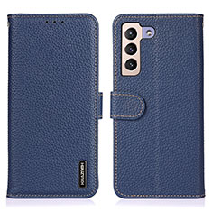 Samsung Galaxy S22 5G用手帳型 レザーケース スタンド カバー B01H サムスン ネイビー