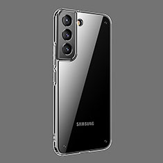 Samsung Galaxy S22 Plus 5G用極薄ソフトケース シリコンケース 耐衝撃 全面保護 クリア透明 H11 サムスン グレー