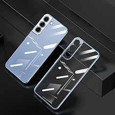 Samsung Galaxy S22 Plus 5G用極薄ソフトケース シリコンケース 耐衝撃 全面保護 クリア透明 H06 サムスン ネイビー