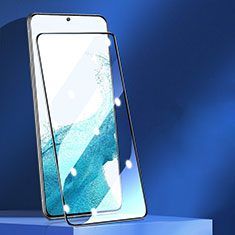 Samsung Galaxy S22 Plus 5G用強化ガラス フル液晶保護フィルム F05 サムスン ブラック