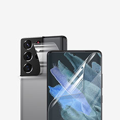 Samsung Galaxy S22 Ultra 5G用高光沢 液晶保護フィルム 背面保護フィルム同梱 サムスン クリア