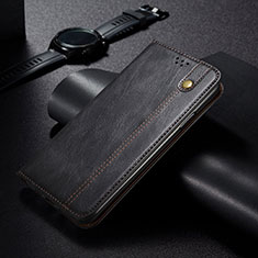Samsung Galaxy S23 5G用手帳型 レザーケース スタンド カバー B02S サムスン ブラック