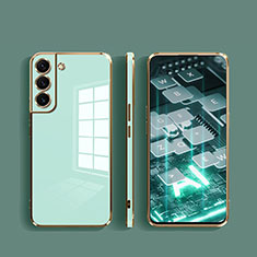 Samsung Galaxy S23 5G用極薄ソフトケース シリコンケース 耐衝撃 全面保護 S02 サムスン グリーン