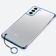 Samsung Galaxy S23 Plus 5G用ハードカバー クリスタル クリア透明 H02 サムスン ネイビー
