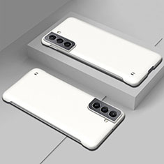Samsung Galaxy S23 Plus 5G用ハードケース プラスチック 質感もマット カバー M03 サムスン ホワイト