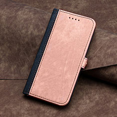 Samsung Galaxy S23 Plus 5G用手帳型 レザーケース スタンド カバー YX5 サムスン ローズゴールド