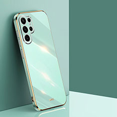 Samsung Galaxy S23 Ultra 5G用極薄ソフトケース シリコンケース 耐衝撃 全面保護 S04 サムスン グリーン