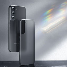 Samsung Galaxy S24 5G用極薄ケース クリア透明 プラスチック 質感もマットU02 サムスン ブラック