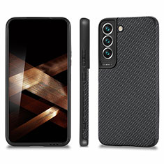 Samsung Galaxy S24 Plus 5G用極薄ソフトケース シリコンケース 耐衝撃 全面保護 マグネット式 バンパー S03D サムスン ブラック