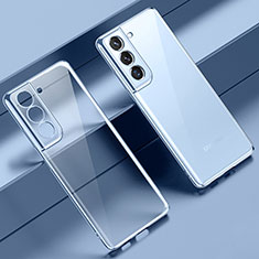 Samsung Galaxy S24 Plus 5G用極薄ソフトケース シリコンケース 耐衝撃 全面保護 クリア透明 H08 サムスン ブルー