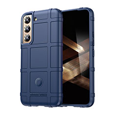 Samsung Galaxy S24 Plus 5G用360度 フルカバー極薄ソフトケース シリコンケース 耐衝撃 全面保護 バンパー S06 サムスン ネイビー