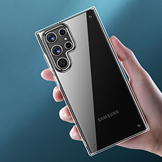 Samsung Galaxy S24 Ultra 5G用極薄ソフトケース シリコンケース 耐衝撃 全面保護 クリア透明 T09 サムスン クリア