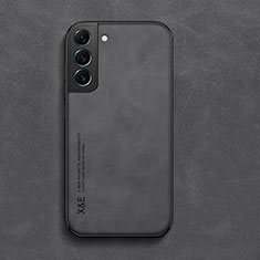 Samsung Galaxy S25 Plus 5G用ケース 高級感 手触り良いレザー柄 C02 サムスン ブラック