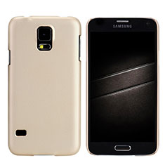 Samsung Galaxy S5 Duos Plus用ハードケース プラスチック 質感もマット M02 サムスン ゴールド