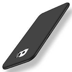 Samsung Galaxy S6 Edge+ Plus SM-G928F用極薄ソフトケース シリコンケース 耐衝撃 全面保護 S01 サムスン ブラック