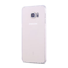 Samsung Galaxy S6 Edge+ Plus SM-G928F用極薄ソフトケース シリコンケース 耐衝撃 全面保護 クリア透明 T02 サムスン クリア