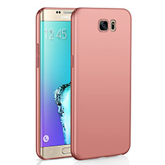Samsung Galaxy S6 Edge SM-G925用ハードケース プラスチック 質感もマット M03 サムスン ローズゴールド