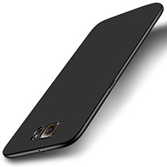 Samsung Galaxy S6 SM-G920用極薄ソフトケース シリコンケース 耐衝撃 全面保護 S01 サムスン ブラック