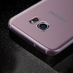 Samsung Galaxy S7 Edge G935F用極薄ソフトケース シリコンケース 耐衝撃 全面保護 クリア透明 T02 サムスン クリア