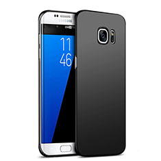 Samsung Galaxy S7 Edge G935F用ハードケース プラスチック 質感もマット M05 サムスン ブラック