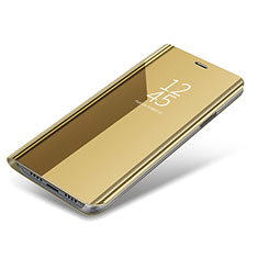 Samsung Galaxy S8用手帳型 レザーケース スタンド カバー サムスン ゴールド
