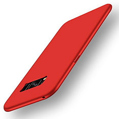 Samsung Galaxy S8用極薄ソフトケース シリコンケース 耐衝撃 全面保護 S05 サムスン レッド