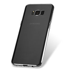 Samsung Galaxy S8用極薄ソフトケース シリコンケース 耐衝撃 全面保護 クリア透明 H08 サムスン クリア