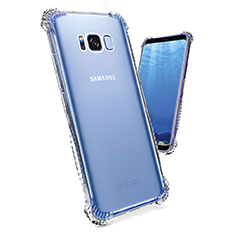 Samsung Galaxy S8 Plus用極薄ソフトケース シリコンケース 耐衝撃 全面保護 クリア透明 T19 サムスン クリア