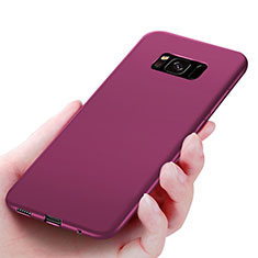 Samsung Galaxy S8 Plus用極薄ソフトケース シリコンケース 耐衝撃 全面保護 S06 サムスン パープル